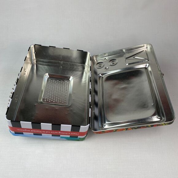 *RARE* Vintage WIZARD OF OZ "RUBY SLIPPERS" Television Tin LUNCH BOX! Vandor TV - Picture 13 of 14